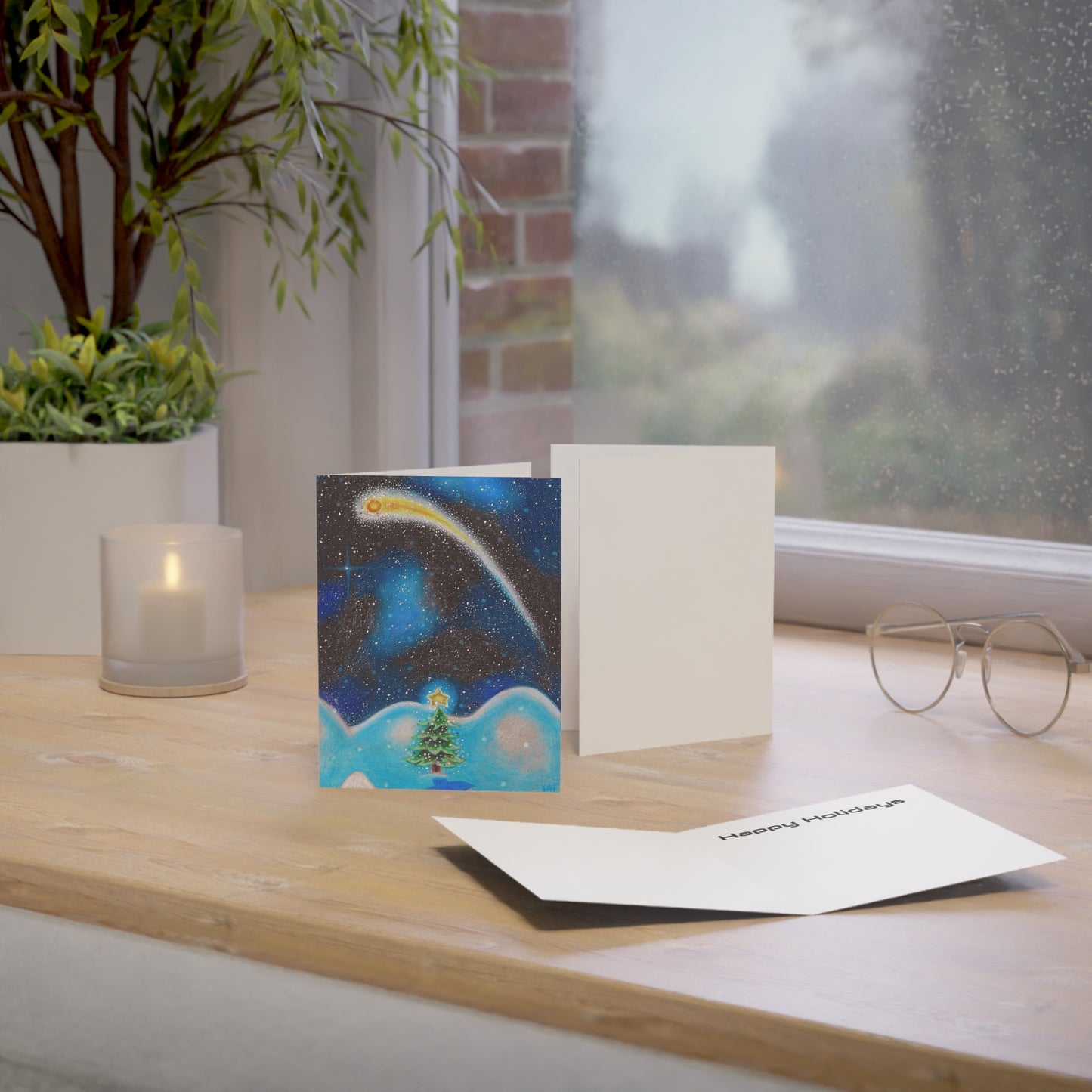 "Silent Night" Christmas Cards
