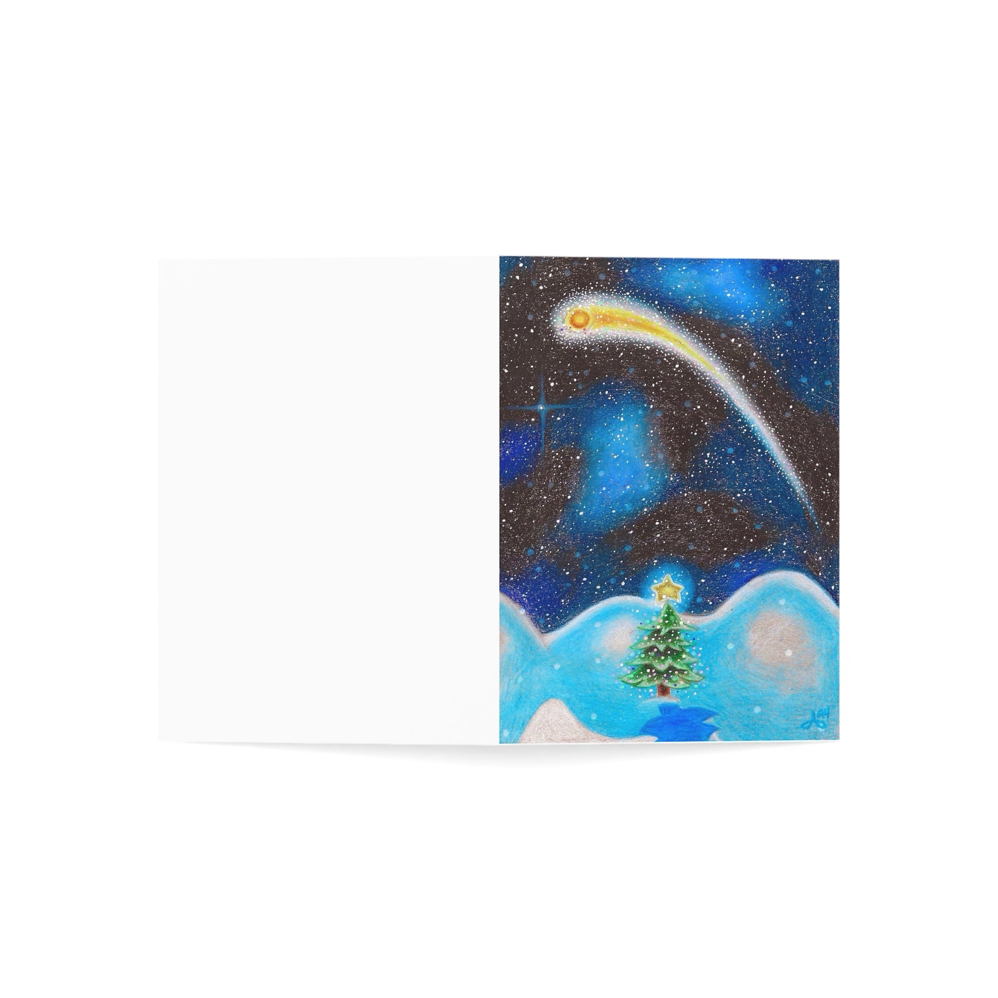 "Silent Night" Christmas Cards