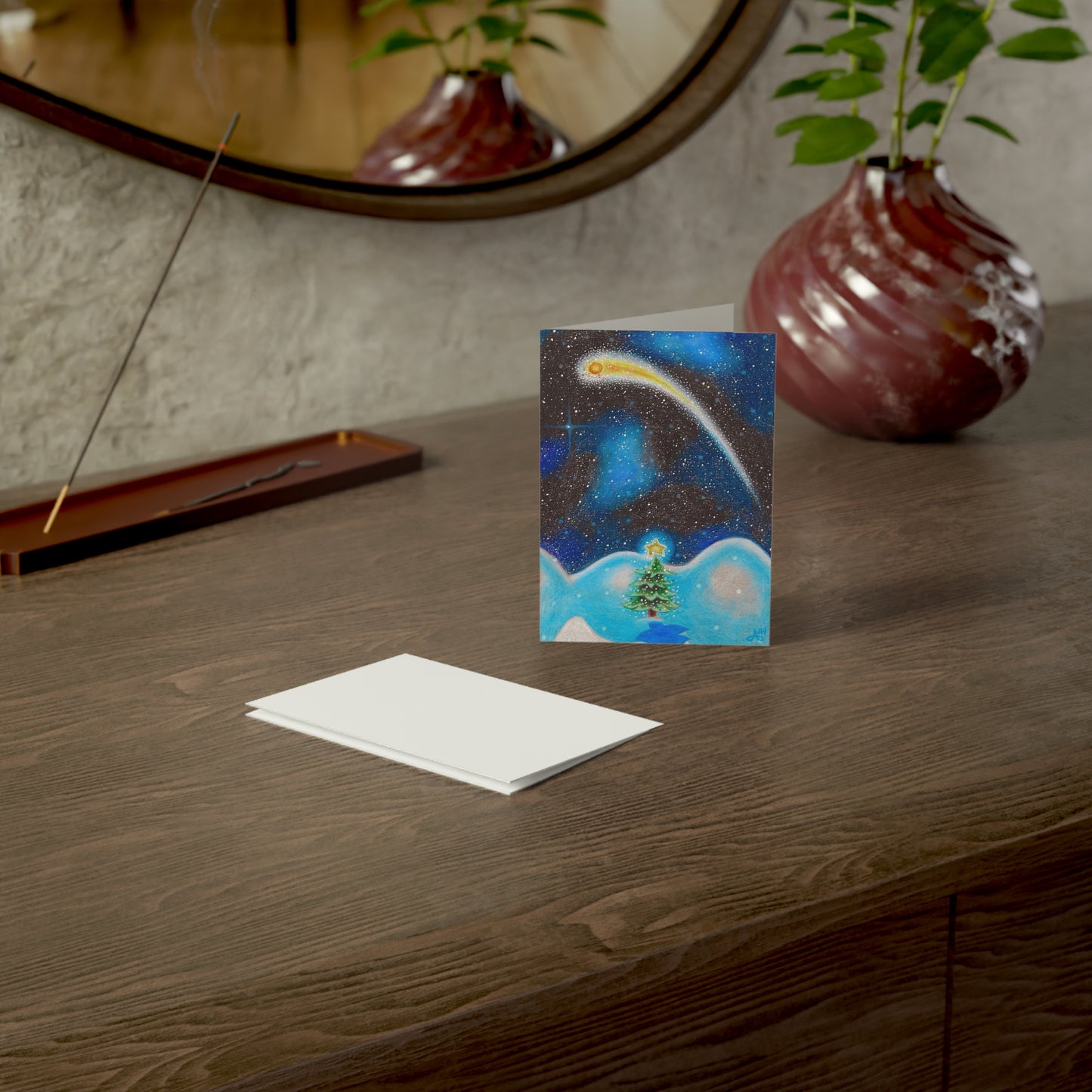 "Silent Night" Christmas Cards