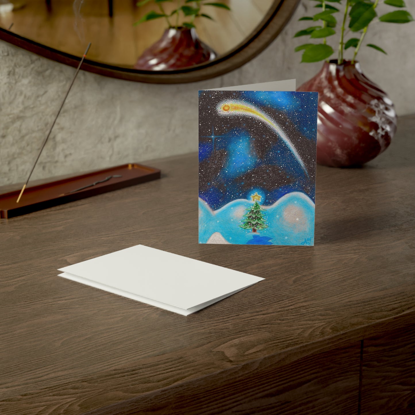 "Silent Night" Christmas Cards