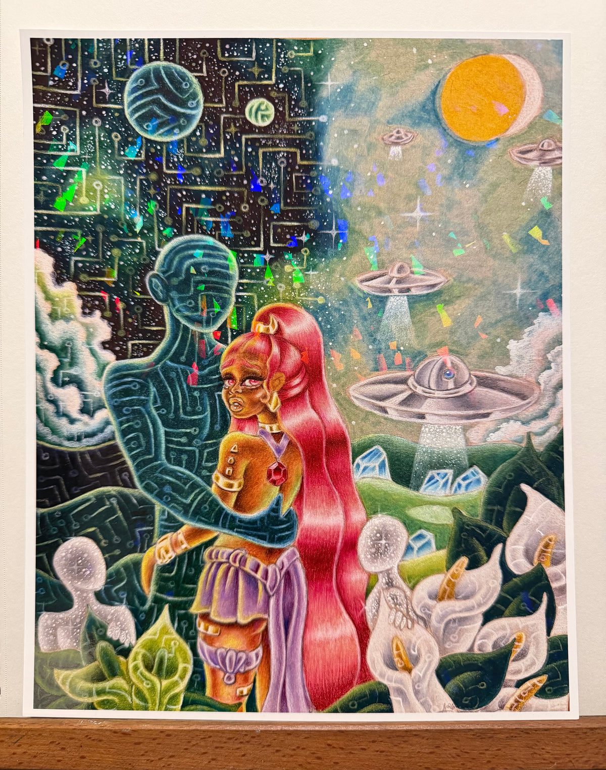“In Love With Doom” Limited Edition Holographic Prints