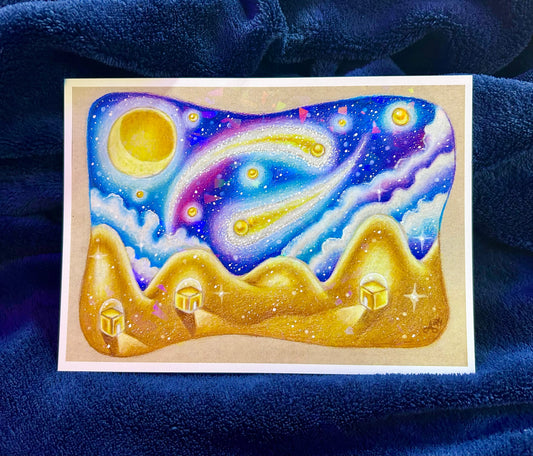 *“Starry Night” Limited Edition HoloSparkle Art Print