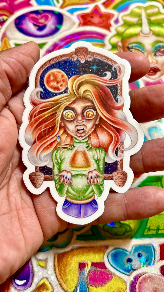 “The Candy Corn Mystery” Part 2 Vinyl Art Sticker