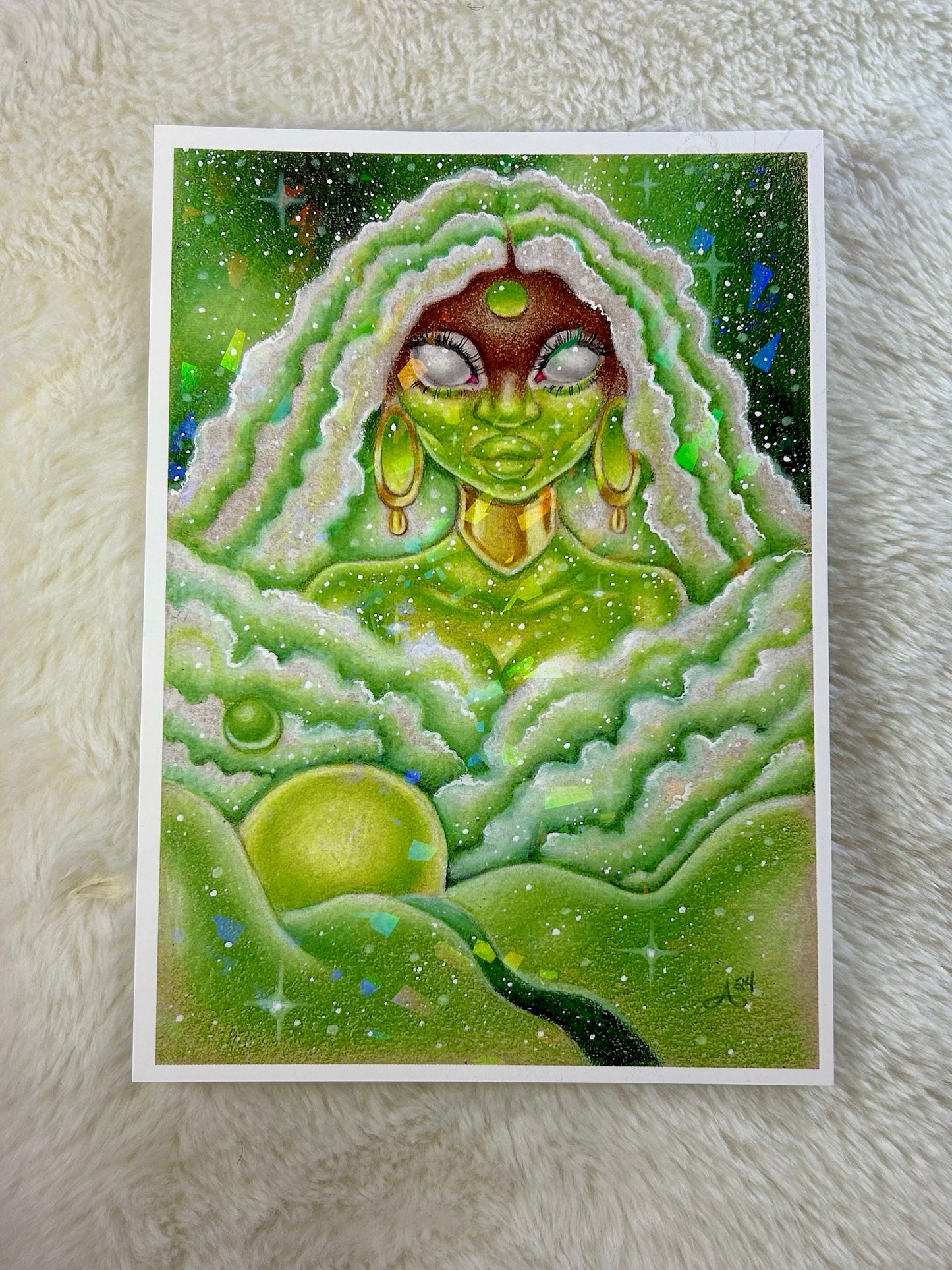 “Mother” Limited Edition HoloSparkle Art Print